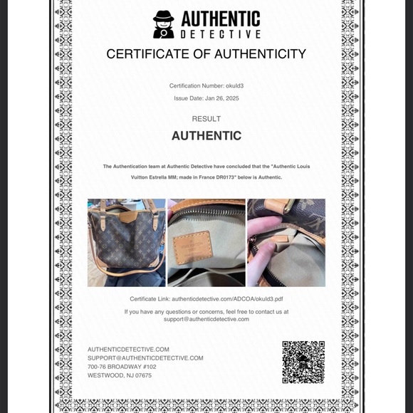 Authentic (without papers) LV. Worn in, but in good condition - Picture 8 of 8